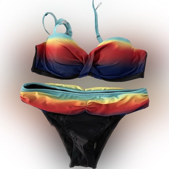 Cut Swimsuit Waist Bikini Suit Bathing Up Swimsuits ... - Picture 4 of 4